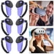 thumbnail image 4 of 3 Pares Empuñaduras Controlador TPU para Accesorios Meta Quest VR () Morado, 4 of 4