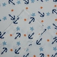 thumbnail image 3 of Lullaby Bedding Percale Away at Sea Printed 100% Cotton 3 pc Sheet Set, Twin Extra Long, 3 of 3