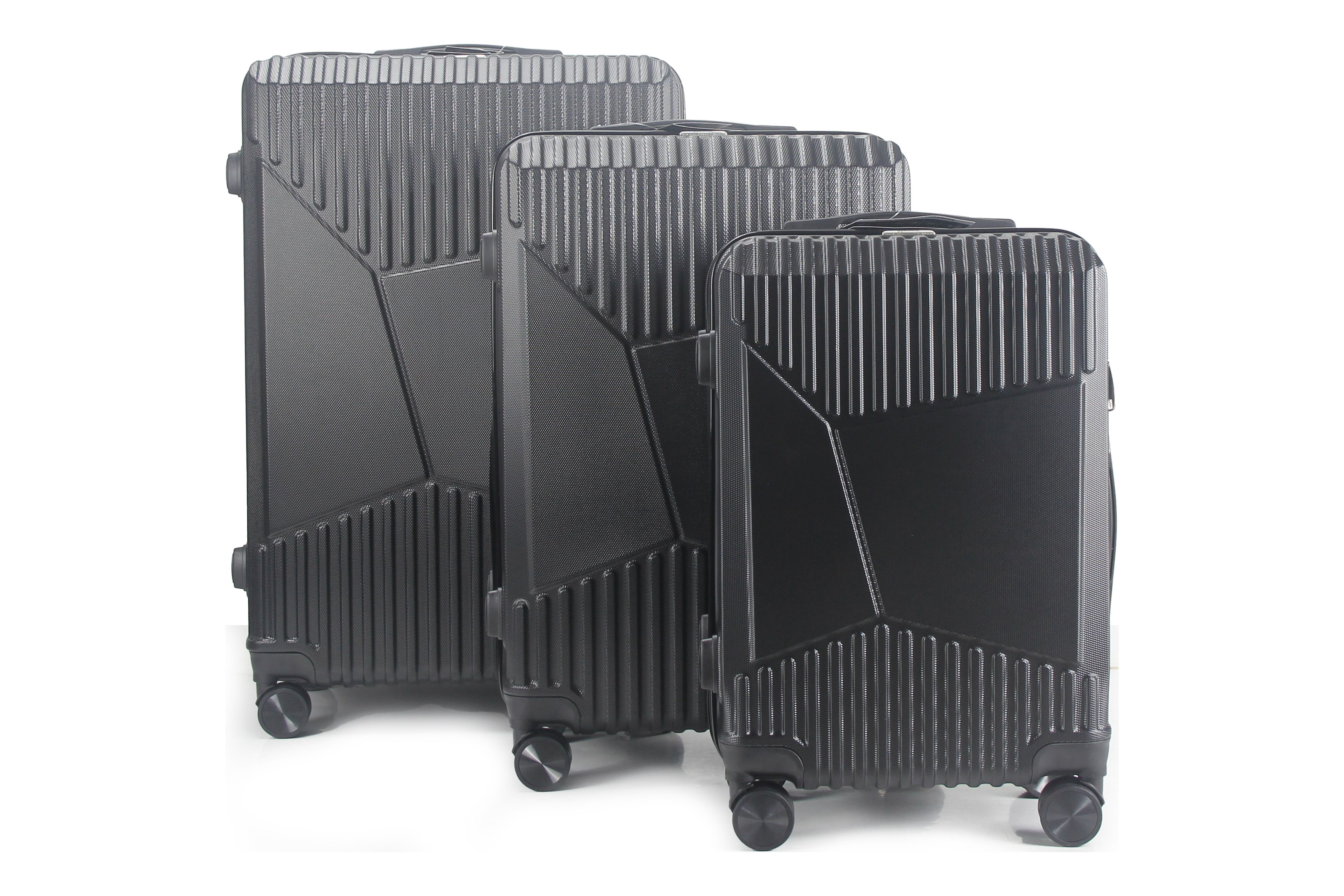 Mirage Melinda Hard Shell Lightweight 3 Piece Luggage Set