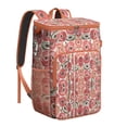 thumbnail image 1 of Bloom Print Floral and Skull Design Backpack Cooler - 20L High Capacity, Long-Lasting Insulation for Summer, 1 of 5