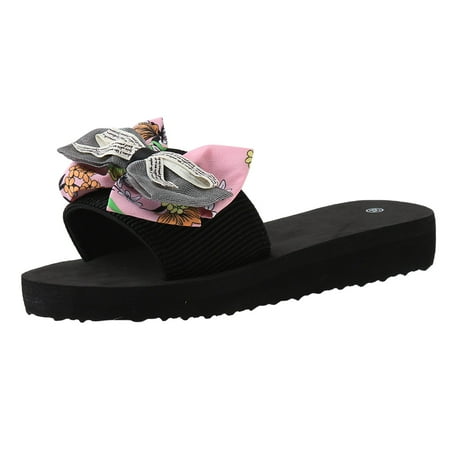 

KI-8jcuD Zapatos De Vestir Para Mujer Summer Slippers For Women Ladies Open Toe Slippers Flowers Bohemian Sandals Casual Shoes Flip Flops Wide Flip Flops For Women Size 10 Memory Foam Flip Flops Wom