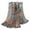 Light coffee, variant on Stylish Leopard Patterned Scarf Colorblocking Design Silk Scarf for Spring Wear
