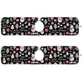 thumbnail image 2 of Coolnut 2 Pack Faucet Dry Mat for Kitchen Sink, Christmas Tree Snowman Stars 14x5 Inch Faucet Drying Mat Absorbent Mat Fast Dry Mat for Kitchen, Bathroom, 2 of 7