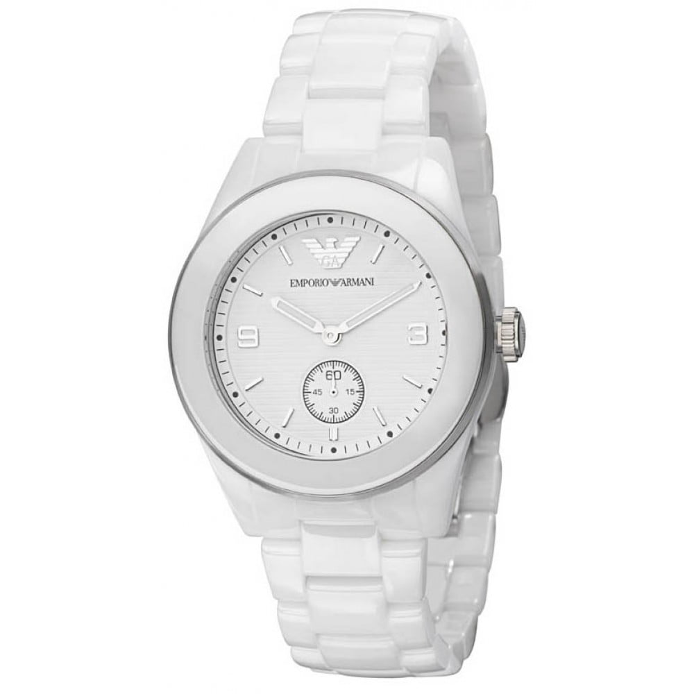 Emporio Armani - Emporio Armani Women's AR1425 White Ceramic Watch