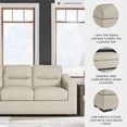 thumbnail image 4 of Signature Design by Ashley Furniture Treasure Trove Almond Sofa, 4 of 16