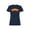 Navy, variant on Officially Licensed Super Pretzel Soft Pretzels Logo Women's T-shirt