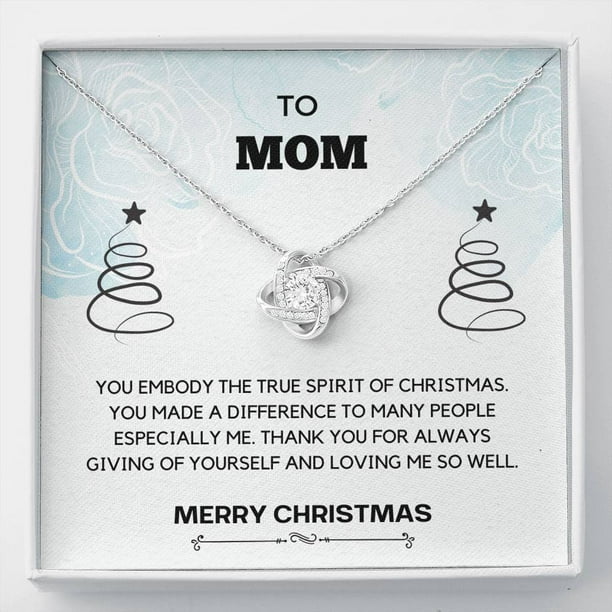 Necklace for 2024 mom christmas