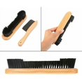 thumbnail image 5 of Tant pcs Pool Table Brush Wooden Handle Pool Table and Rail Brush Cleaning Set Tool Accessories Pool Table Brush Billiard Maintenance 2pcs Pool Table Brush Wooden Handle Pool Table and Rail Brush Cle, 5 of 5