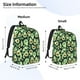thumbnail image 2 of Disketp Avocado Heart Mochila de Lona Estampada, Mochila Escolar de Viaje Ligera para Estudiantes y Portátil-Small, 2 of 5
