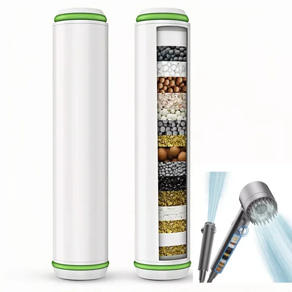 Feelso 2Pcs Shower Filter For Handheld Shower Head, 18 Stage Replacement Filters