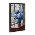 thumbnail image 2 of Stupell Industries French Country Winter Hydrangeas by Window Black Floating Frame Canvas Art, 21 x 31, by Creative Studio, 2 of 8