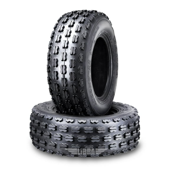 Set 2 WANDA Sport ATV Tires 22x7-11 22X7X11 GNCC Racing Tires for Honda Recon 250 Suzuki Ozark 250