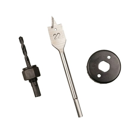 3pcs Woodworking Hole Saw Drilling Tools Door Lock Installation