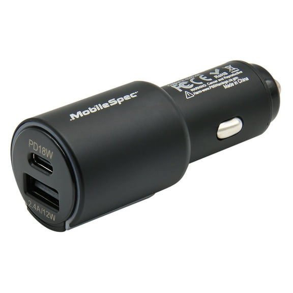 MobileSpec MS DUAL DC CHARGER 18W/12W
