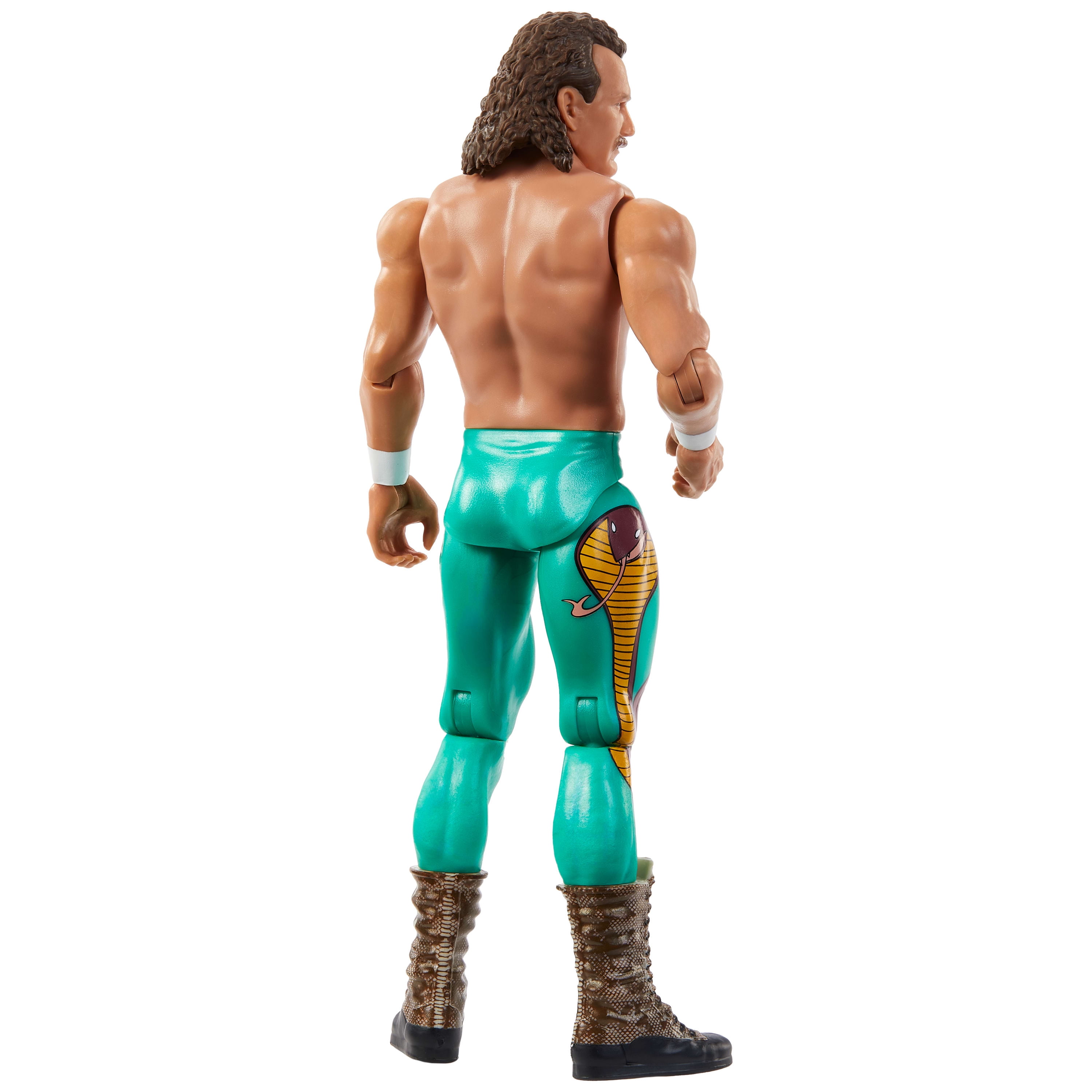 Figurine d’action WWE Jake Roberts, Main Event Series #154 Superstar de collection 6 pouces avec articulation