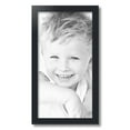 thumbnail image 2 of ArtToFrames 11" x 21" Black Satin Picture Frame, 11x21 inch Black MDF Poster Frame (WOM-5180), 2 of 8