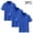 Blue, variant on 3 Pack Children's Polo Shirts Short Sleeve – Boys Girls Casual Sport Performance Tee Set Solid Color School Uniform,Black Size 16