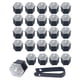 thumbnail image 2 of Diamond Studded Car Tire Nut Cover Car Wheel Hub Decorative Cover Diamond Studded Car Tire Screw Cap, 2 of 6