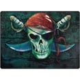 thumbnail image 3 of FREEAM Pirate Skull Non Slip Area Rug for Living Dinning Room Bedroom Kitchen, 5' x 7'(58 x 80 Inch), Sugar Skull Nursery Rug Floor Carpet Yoga Mat, 3 of 6