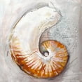 thumbnail image 2 of Diannart 26x26 White Modern Wood Framed Museum Art Print Titled - Pearl Shell Medley I, 2 of 4
