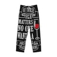 thumbnail image 4 of Bingfone Wine Funny Mens All Over Print Sleep Pajama Pants-Medium, 4 of 9