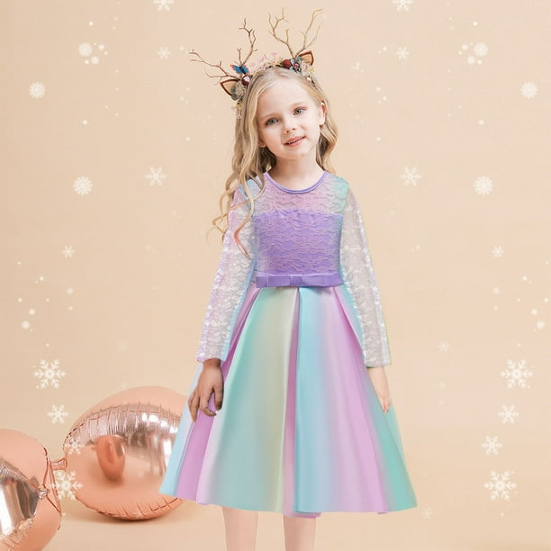 flower girl rainbow girls outfit