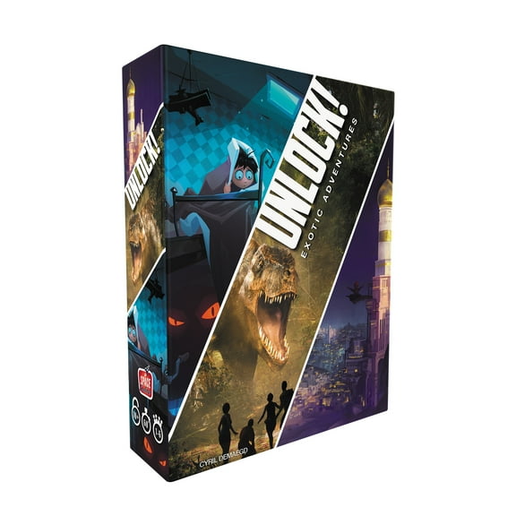 UNLOCK! Exotic Adventures Game for 10 and up, from Asmodee