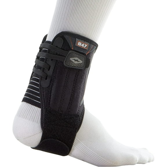 Shock Doctor Ankle Stabilizer with Flexible Support Stays (Black) Small Multi