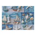thumbnail image 2 of Awypu Seashells Starfish Boats Wooden Puzzle Gift for Family Friends 500 PCS, 2 of 4