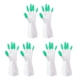 thumbnail image 4 of Monstrate Guantes universales antideslizantes para limpieza a prueba de agua, 2 uds., resistentes al desgaste, accesorios para platos Type4 NO4, 4 of 6