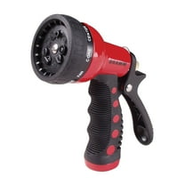 Dramm Heavy-Duty Metal 9-Pattern Nozzle, Red 60-12701
