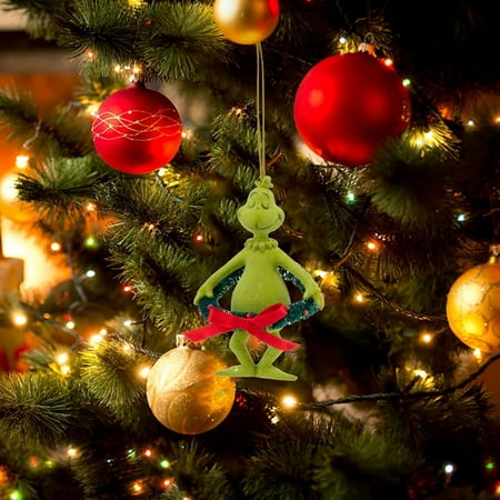 

1PCS Green Hair Monster Christmas Decoration Pendant Cartoon Christmas Tree Pendant Christmas Christmas Home Car Backpack Pendant Pendant Gift 1PCS Pendant