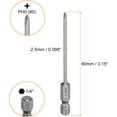 thumbnail image 2 of MKEUDQ-5pcs #2 Phillips Screwdriver Bit PH2 1/4" Hex Shank 12" (300mm) Long Magnetic S2 Steel Industrial Grade Screw Driver Bit Cross Head Electric Drill Bits 0.197" (5mm) Rod, 2 of 4