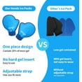 NEWGO 2Pack Gel Ice Therapy Gloves, Hot & Cold Hand Packs for Carpal Tunnel, Hand Injuries