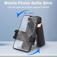 thumbnail image 3 of Visland Mini Perche à Selfie Trépied Rotation à 360 Degrés Portable Compatible Bluetooth Support de Téléphone 3-en-1 Télescopique Trépied Multifonction, 3 of 8