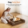 thumbnail image 3 of Cama para Perro NANUYA Ortopédica con Espuma Acorcholada Impermeable tipo Sofá, 3 of 7