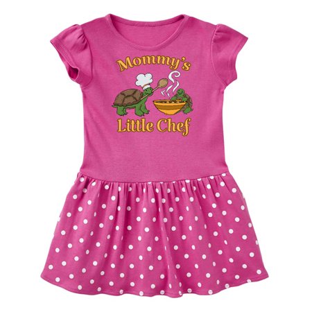 

Inktastic Mommy s Little Chef with Cute Turtles Gift Baby Girl Dress