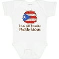 thumbnail image 3 of Inktastic I'm So Cute, I Must Be Puerto Rican Sunflower Boys or Girls Baby Bodysuit, 3 of 5