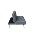thumbnail image 6 of Serta Carson Convertible Sofa in Light Gray Fabric Upholstery, 6 of 9