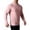 #Pink, variant on DPTALR Men's Full Zip Hooded Athletic Long Sleeve Jacket, Quick Dry Mesh Workout Sun Protection Top,Dark Gray,Big and Tall Men L