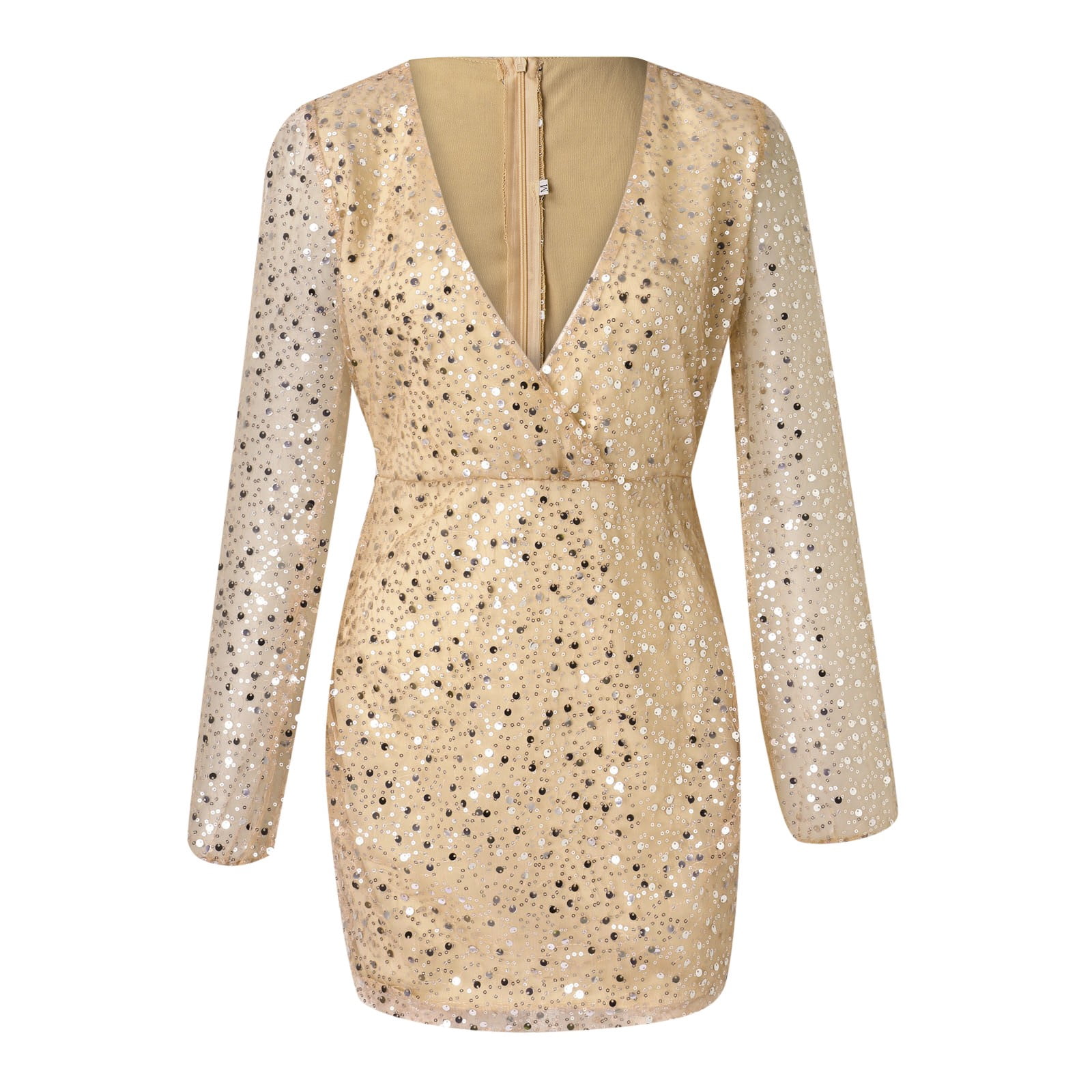 slim fit dress slacks Sequin Embellished Mini Dress  Maison-B-More Global Store