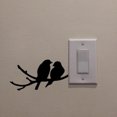 thumbnail image 3 of Toystoory Rama pájaro dibujos animados arte pared pegatina para interruptor PVC extraíble Mural cocina dormitorio baño papel tapiz 15*8 CM Decoración del hogar, 3 of 5