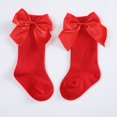 thumbnail image 1 of Calcetines Para Bebés Recién Nacidos Niñas De Encaje De Algodón De Rodilla Para Niños De 0 A 3 Años, 1 of 4