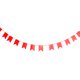 thumbnail image 2 of Tarjeta de papel Naiovety decoración pancarta decoraciones para fiesta de cumpleaños Rojo 16.4 pies, 2 of 6