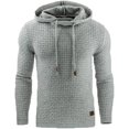 thumbnail image 1 of Xishao Sudadera con Capucha para Hombre, con Estampado Degradado, Ropa Deportiva para Diario, Básica, Informal, De Gran Tamaño, Gris Y Blanco Light Gray C 4XL Light Gray C 4XL Xishao ropa, 1 of 2