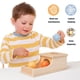 thumbnail image 5 of Busy Edition Juguetes Montessori Caja de permanencia de objetos Sonido suave Color de madera Bola de bebé Juego de caída para niños pequeños de 6 meses 1 2 3 años Juguete infantil de primera edad, 5 of 5