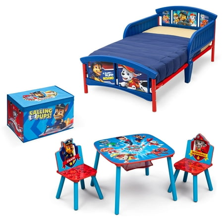 Nick Jr. PAW Patrol Room-in a Box with BONUS Table & Chairs Set