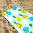 thumbnail image 3 of Sandproof Microfiber Beach Towel Fast Drying Travel Blanket - 27x59 Inch Large Quick Dry Towel for Pool Gym Yoga Camping(A), 3 of 8