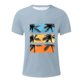 thumbnail image 5 of Tops para hombre, blusas y camisas de cuello redondo y manga corta para hombre, blusas casuales de moda con cuello redondo y estampado para hombre, blusas de poliéster para hombre., 5 of 5