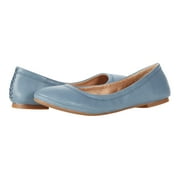 Lucky Brand Emmie Leather Ballet Flats Shoes BLUESTONE (6, BLUESTONE)